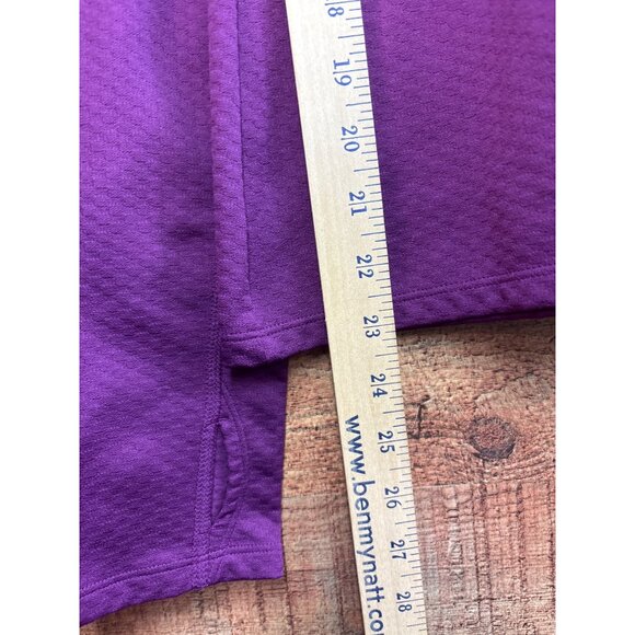 The North Face Womens Vaporwick Long Sleeve Purple Shirt M - Picture 2 of 7